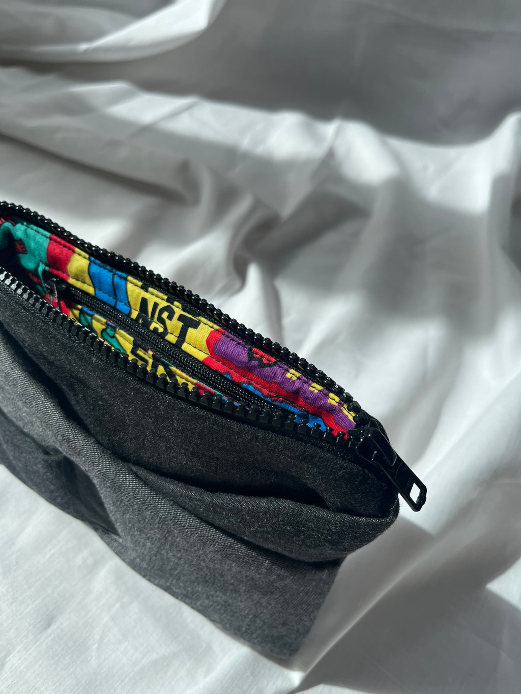 The Denim Wrap – Charcoal
