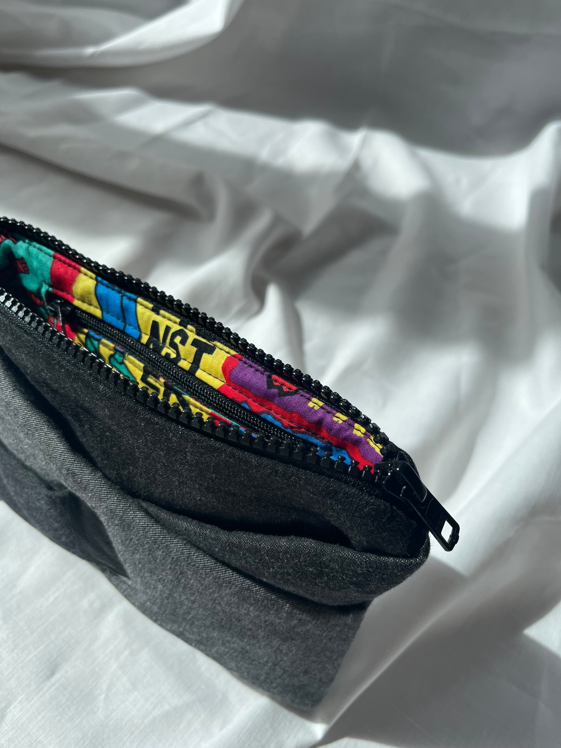 The Denim Wrap – Charcoal