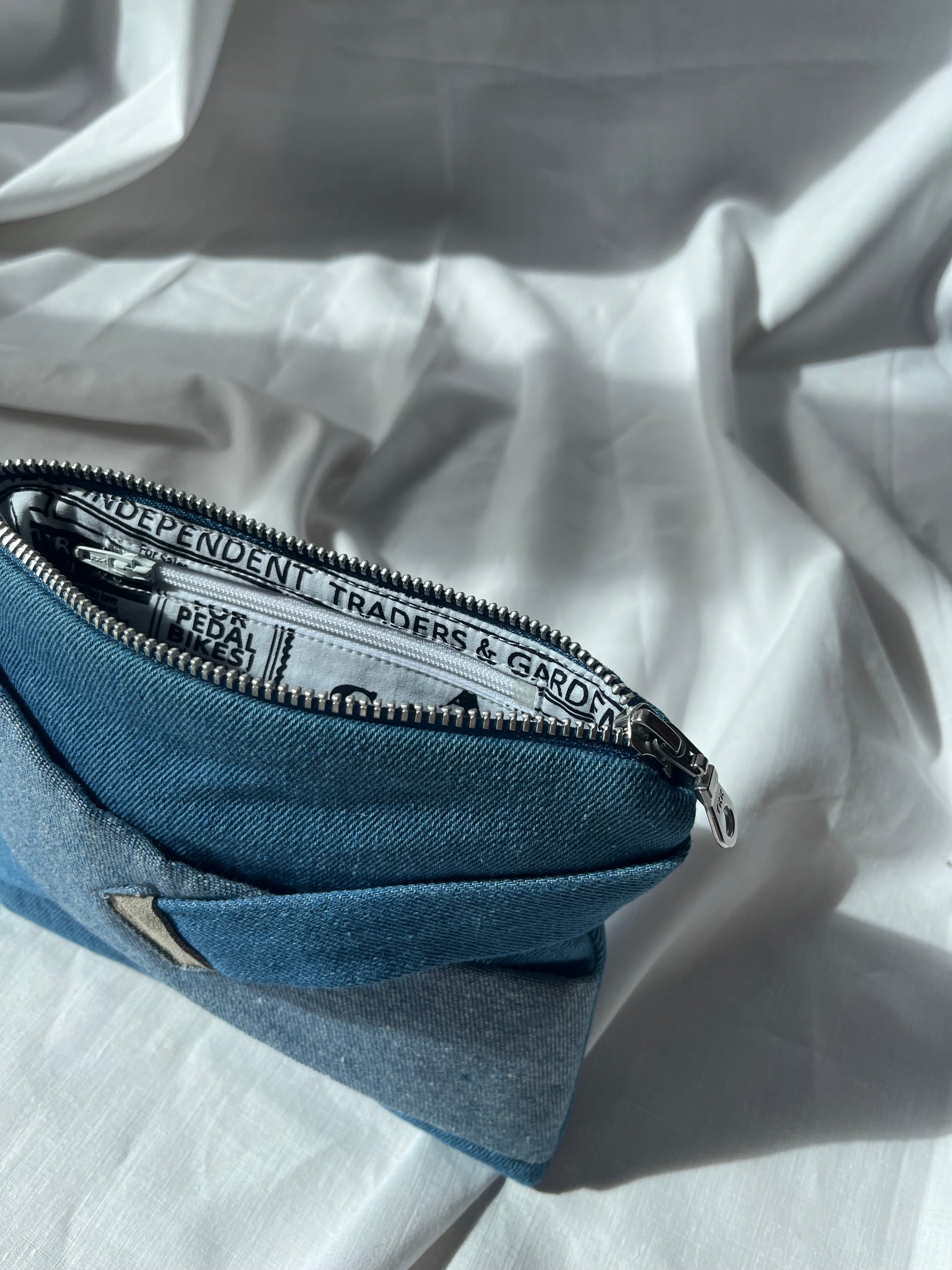 The Denim Wrap – Sky
