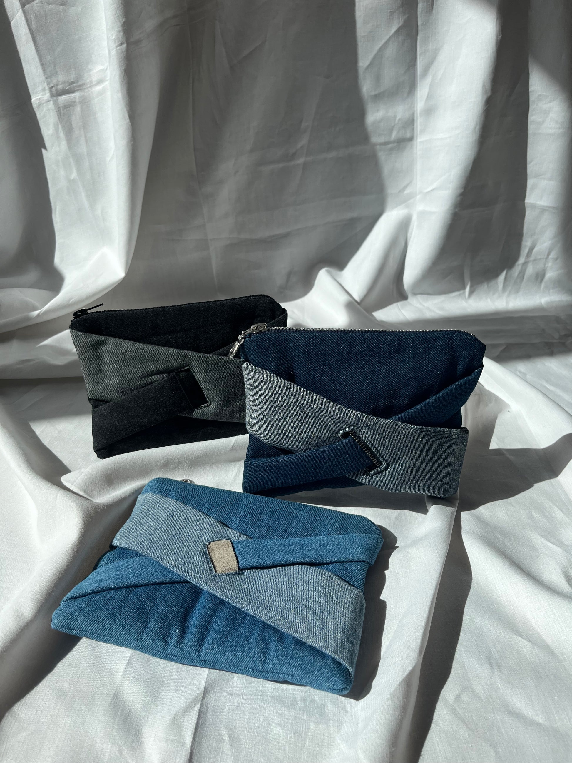 The Denim Wrap – Sky