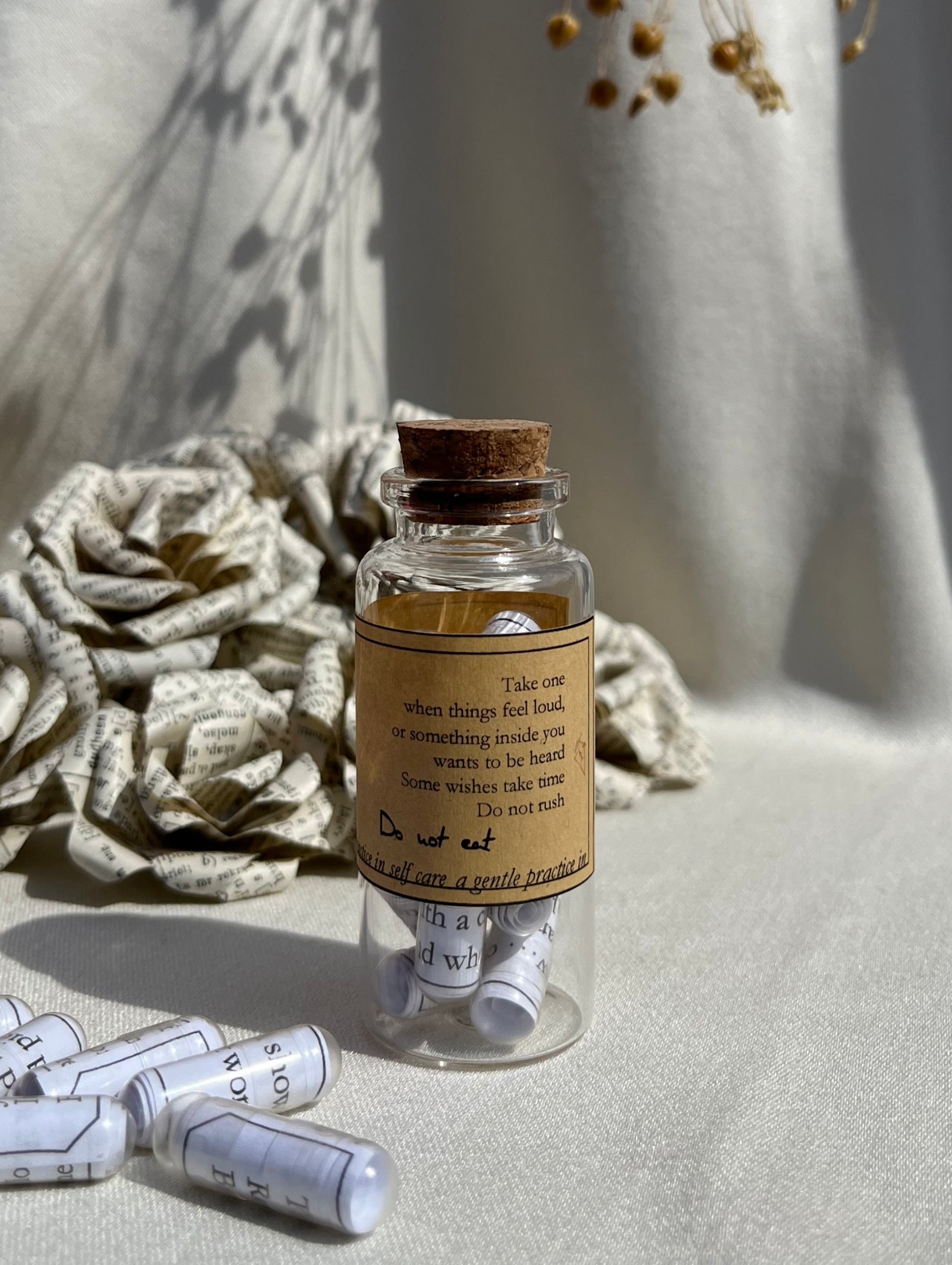 Growing A Heart - poetry in a jar