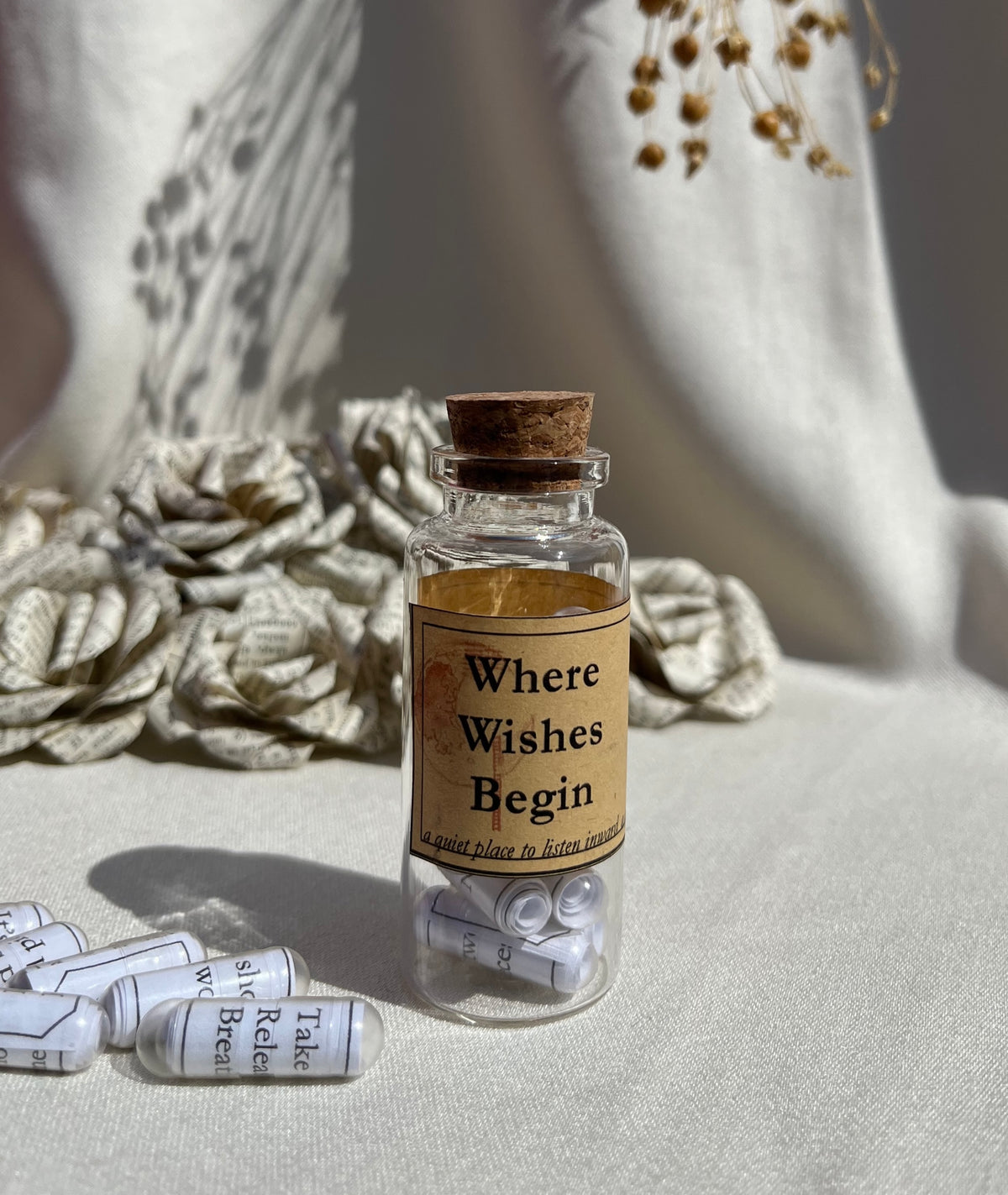 Where Wishes Begin - poetry in a jar