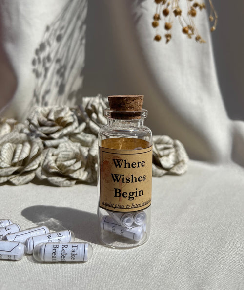 Where Wishes Begin - poetry in a jar